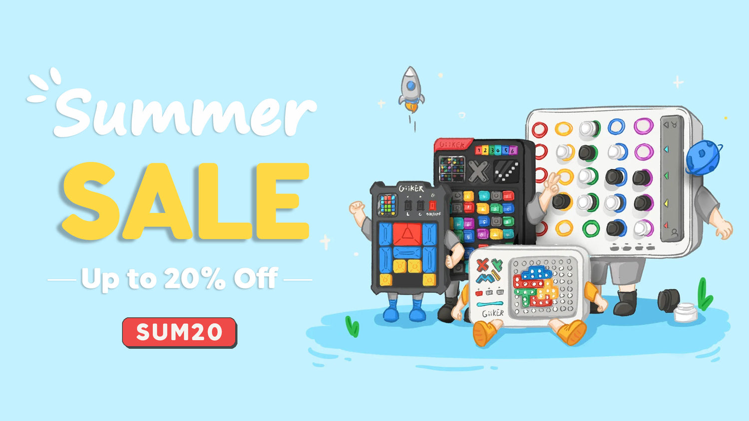 Light Up Your Mind with GiiKER KSA Super Blocks Puzzle Games! 💡